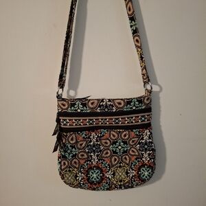 Vera Bradley Women's Hipster Floral Patterned Crossbody Bag